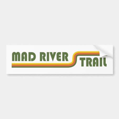 Mad River Trail Dayton Ohio Bumper Sticker