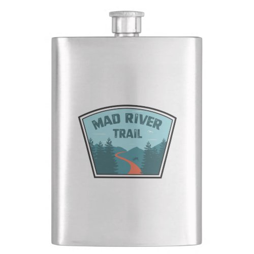 Mad River Trail Dayton Ohio Flask