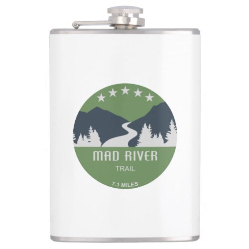 Mad River Trail Dayton Ohio Flask