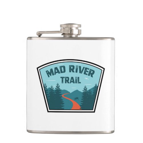 Mad River Trail Dayton Ohio Flask