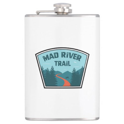 Mad River Trail Dayton Ohio Flask