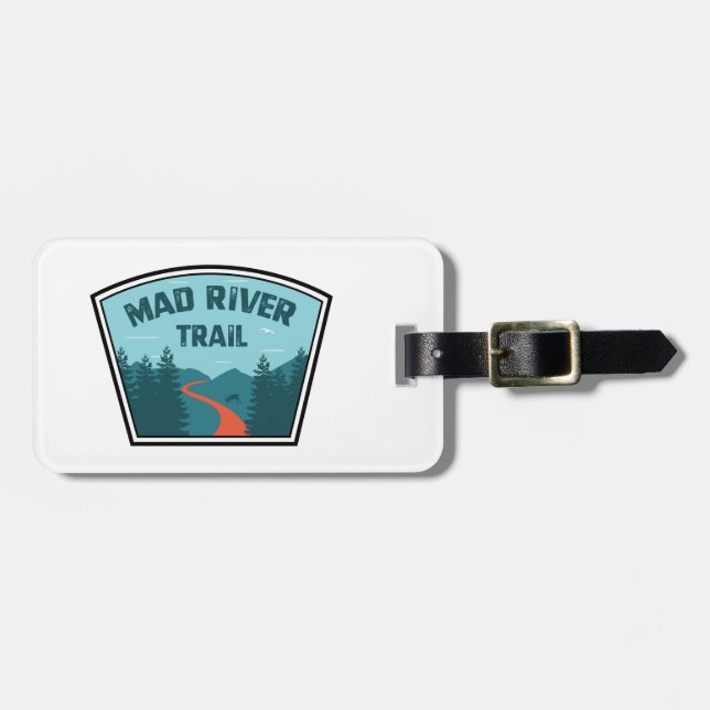 Mad River Trail Dayton Ohio Luggage Tag (Front Horizontal)