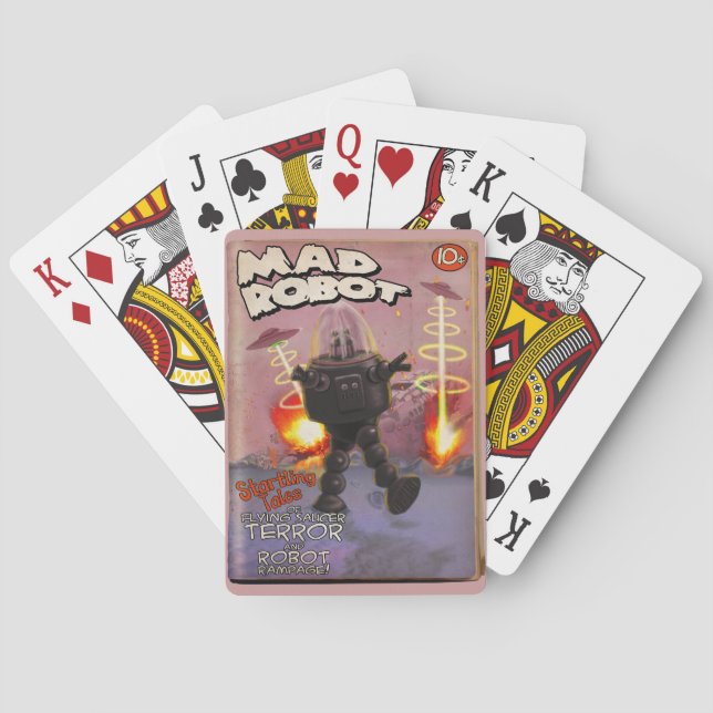 Mad Robot Pulp Cover Poker Cards (Back)