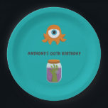 Mad Science Birthday Party Paper Plates<br><div class="desc">Customizable to your specifics. Credit to DreAmLoft.</div>