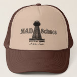 Mad Science Het Trucker Hat at Zazzle