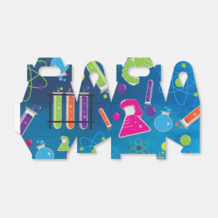 Mad Science Scientist Birthday Party Favor Boxes