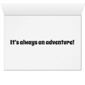 Mad Scientist and Rocketeer Corgi Friendship card (Inside Horizontal (Bottom))