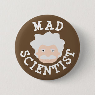 Mad Scientist Button