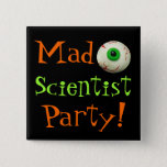Mad Scientist Button at Zazzle