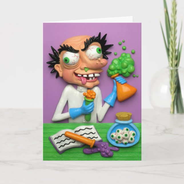Mad Scientist Card (Front)