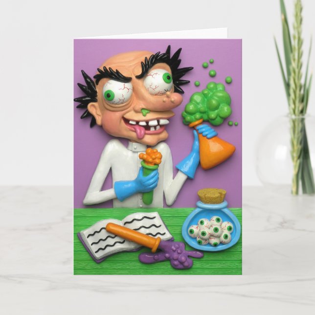 Mad Scientist Card (Front)