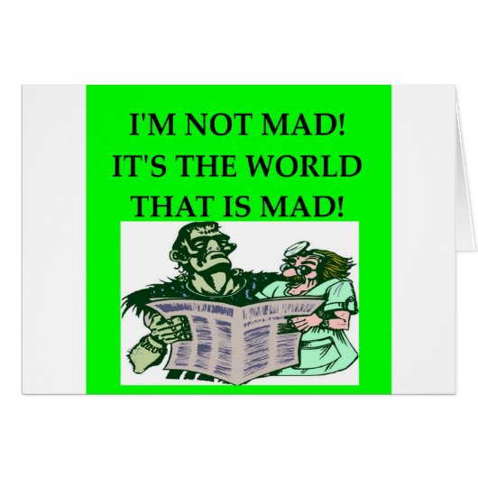 MAD scientist Cards (Front Horizontal)