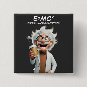 Mad Scientist Coffee Button