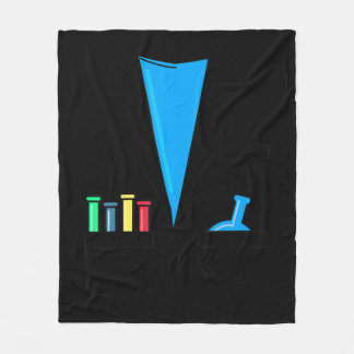 Mad Scientist Costume Nerd Chemistry Fun Science T Fleece Blanket