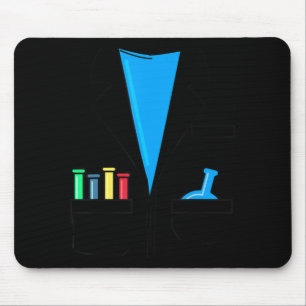 Mad Scientist Costume Nerd Chemistry Fun Science T Mouse Pad