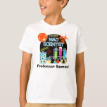 Mad Scientist Customized T-shirt at Zazzle