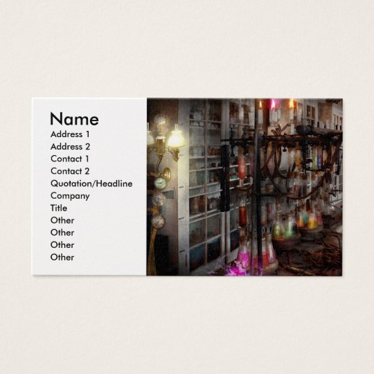 Mad Scientist - Essence of life machine Business Card