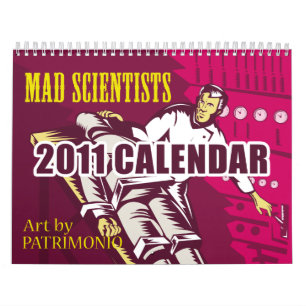 Mad Scientist Fantasy 2011 calendar