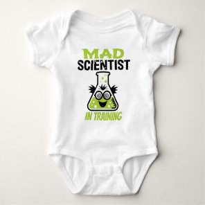 Mad Scientist in Training Baby Bodysuit