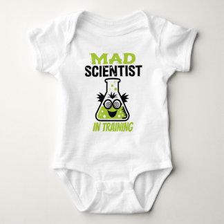 Mad Scientist in Training Baby Bodysuit