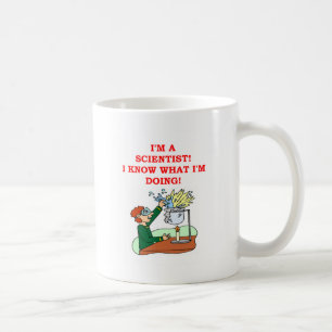 mad scientist joke coffee mug