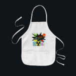Mad Scientist Kids' Apron<br><div class="desc">Mad Scientist T-shirts, mugs, bags, cards, stickers, mousepads, clocks, pillows, magnets, buttons, and more with all the science lab equipment including test tubes, petri dishes, beakers, potions, warning and toxic signs, jars of eyes, and more!</div>