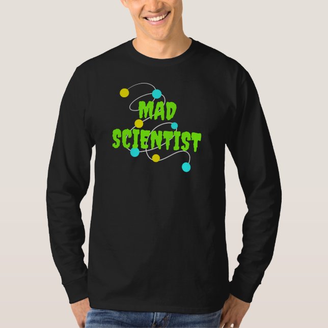 Mad Scientist Men's Long Sleeve T-Shirt (Front)