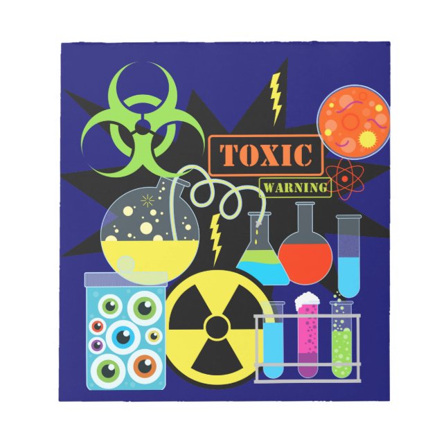 Mad  Scientist Notepad (Front)