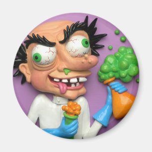 Mad Scientist Party Magnet