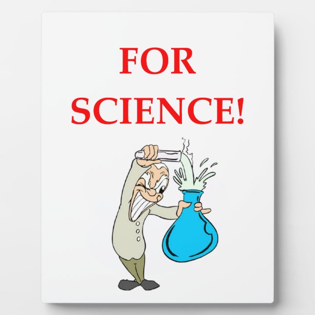 mad scientist plaque (Front)