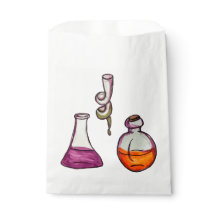 Mad scientist potion bottles