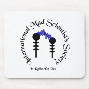 Mad Scientist Society Mouse Pad