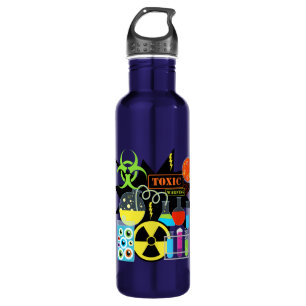 Mad Scientist Stainless Steel Water Bottle