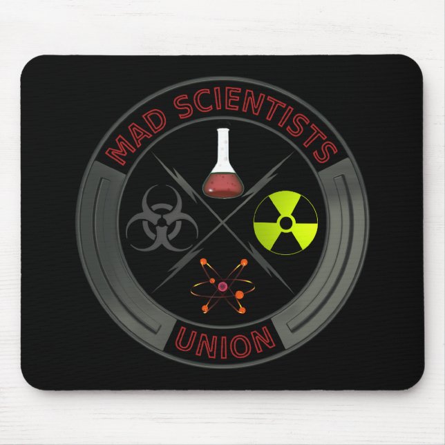 Mad Scientist Union Mouse Pad (Front)