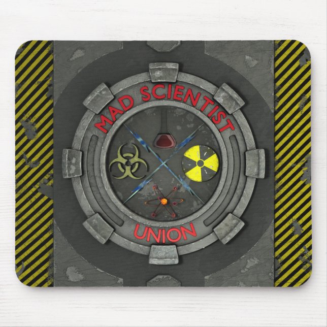 Mad Scientist Union Mouspad Mouse Pad (Front)