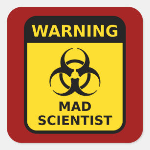 Mad Scientist Id Card