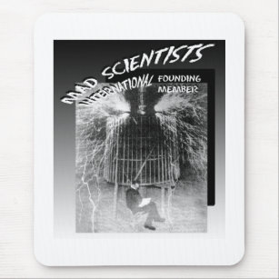 Mad Scientists International-Nicola Tesla Mouse Pad