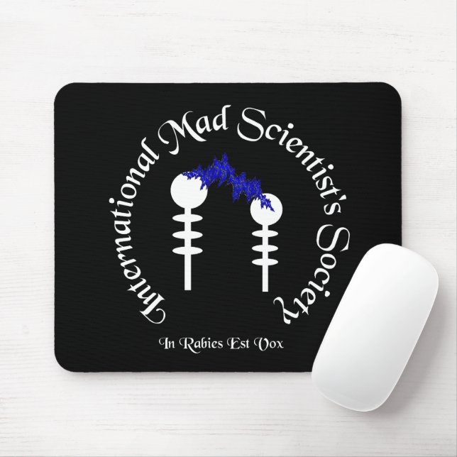 Mad Scientist's Society Mousepad (With Mouse)