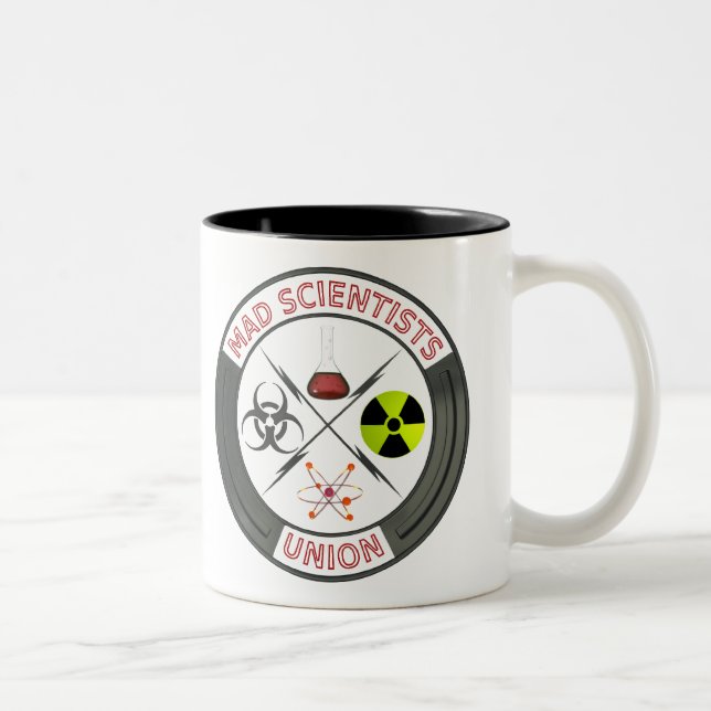 Mad Scientists Union Two-Tone Coffee Mug (Right)