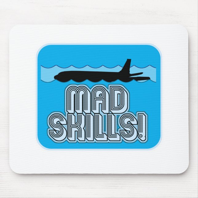 Mad Skills Pilot Mouse Pad (Front)