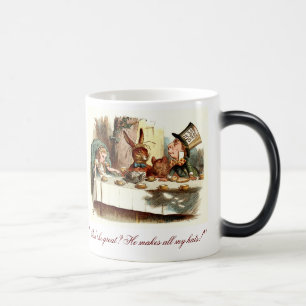 Mad Tea Party - personalized Color Morph Mug