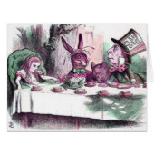 Mad Tea Party Purple Pastels Big Card (Front Horizontal)