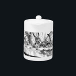 Mad Tea Party Tea Pot<br><div class="desc">Straight from the most memorable scene in Alice in Wonderland comes the Mad Party Tea Pot for any occasion. Because like the Mad Hatter said “It's always tea-time.”</div>