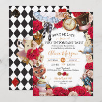 Mad Tea Party/Wonderland Birthday or Baby Shower