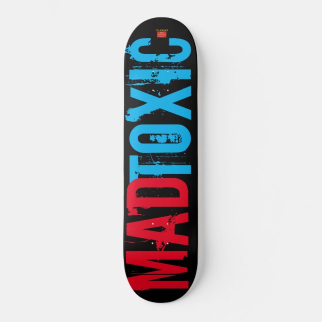 MAD TOXIC  Skateboard (Front)