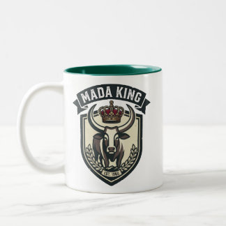 MADA KING | Malagasy Zebu Madagascar Two-Tone Coffee Mug