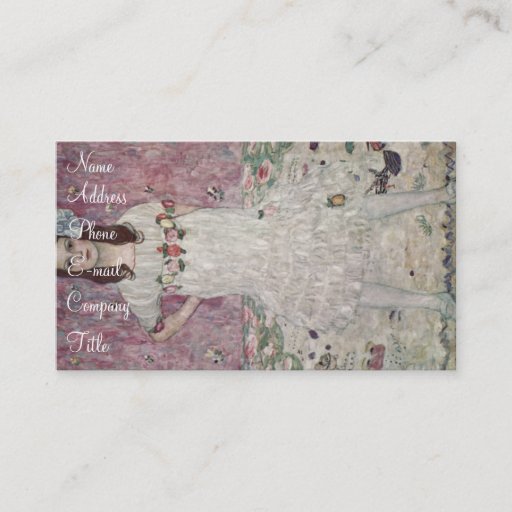 Customizable 'Mada Primavesi' Business Card