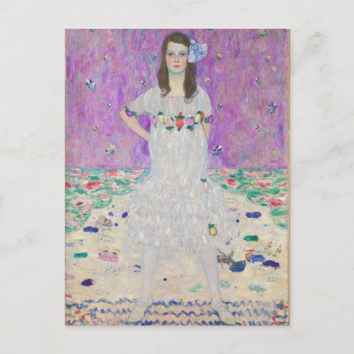 Mada Primavesi by Gustav Klimt Postcard