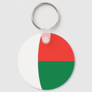 Madagascar Fisheye Flag Keychain