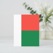 Madagascar flag (Standing Front)